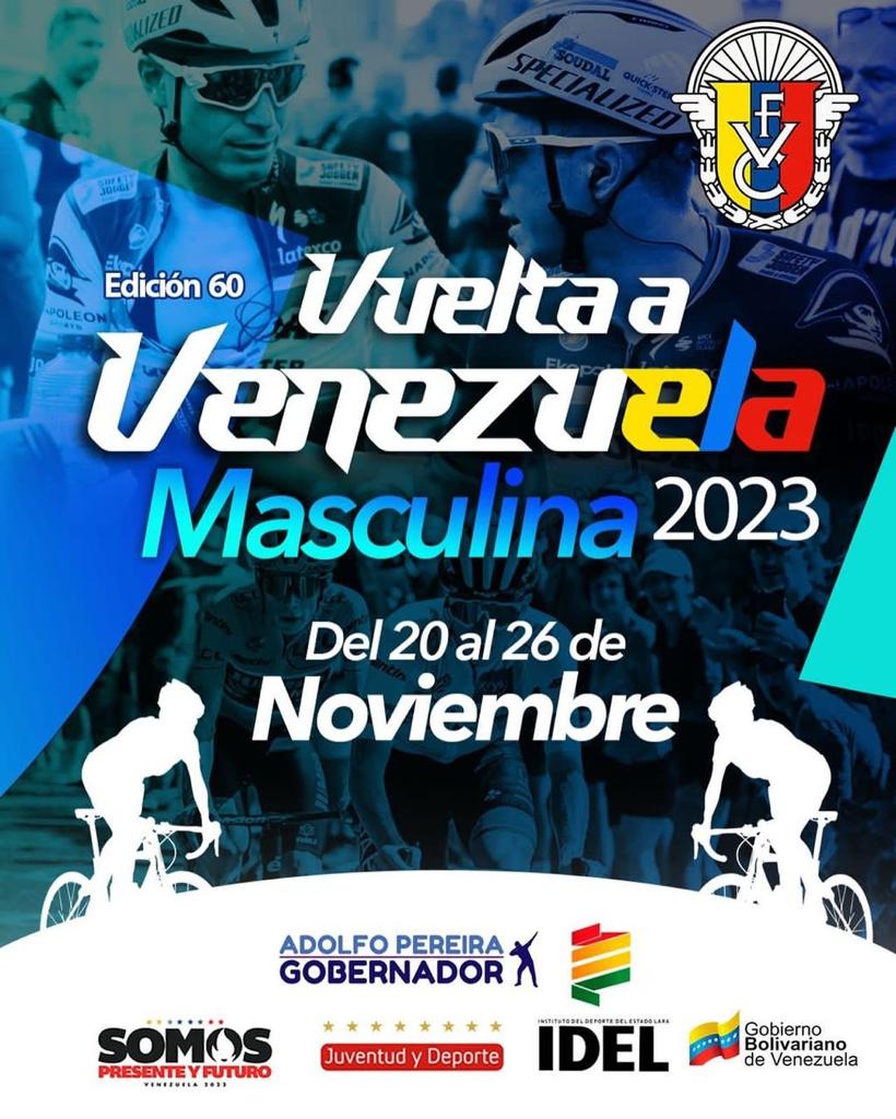 La Vuelta Ciclista a Venezuela masculina será a finales de noviembre