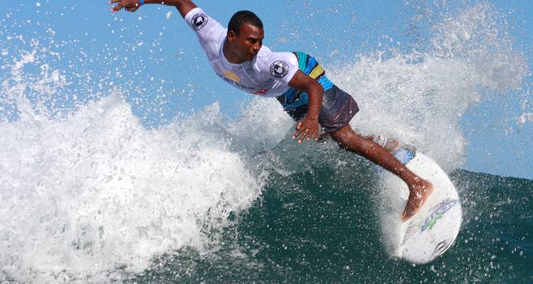 Surf con inicio dividido