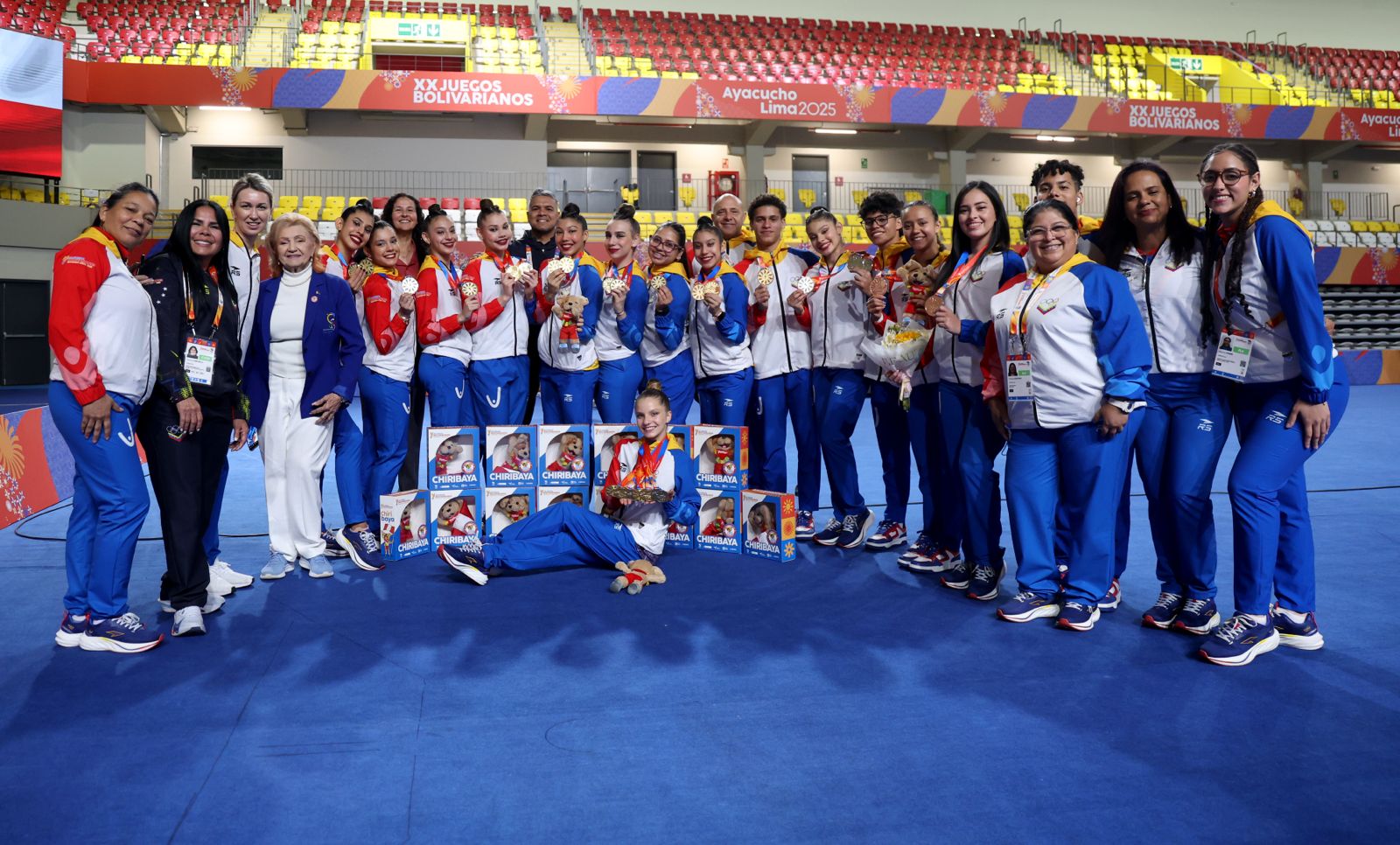 Gimnasia rítmica brilló en el tapete con 6 oros