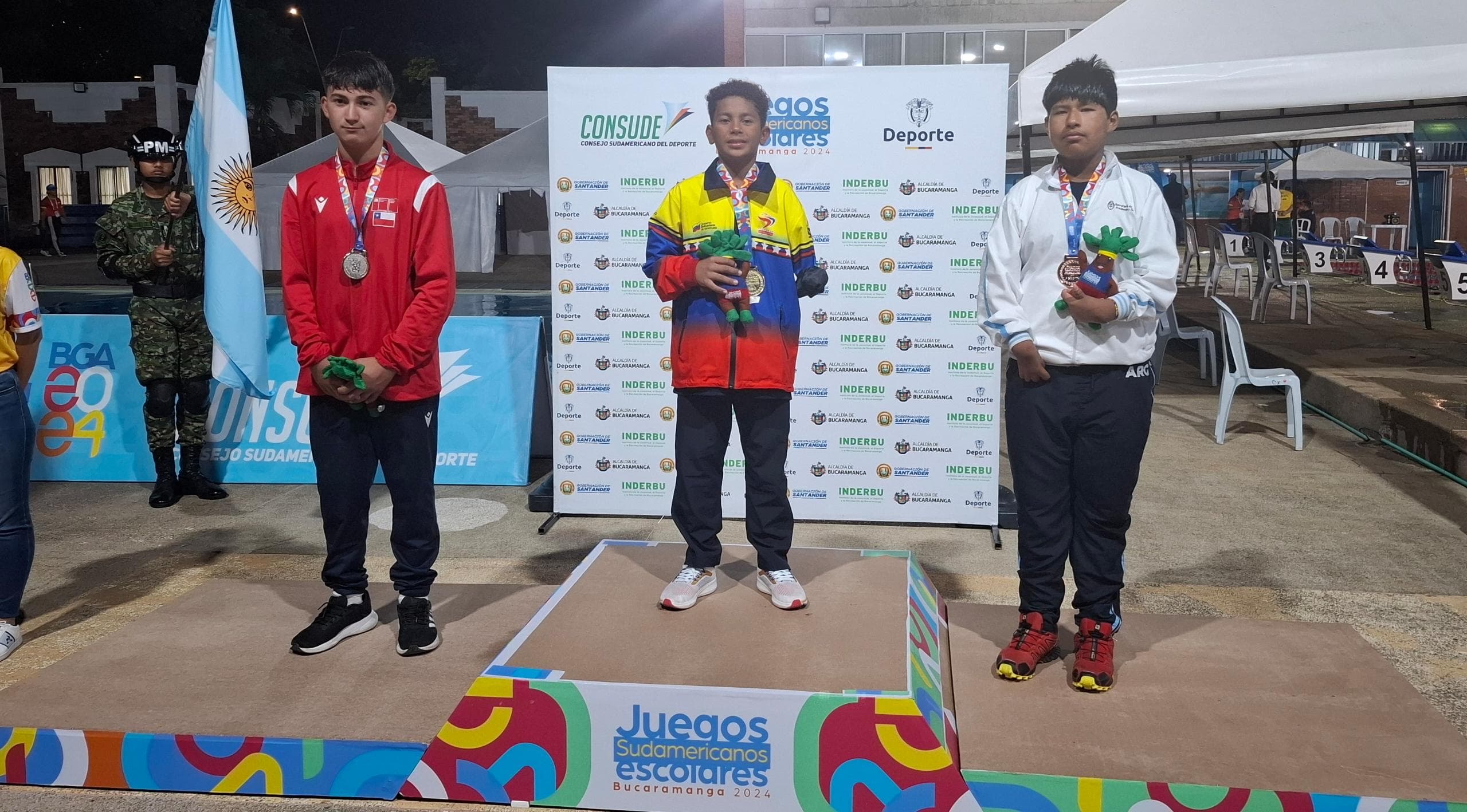 Continúa la lluvia de medallas para Venezuela en los Suramericanos Escolares