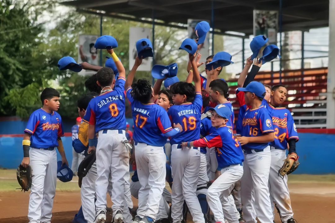Selección U10 de béisbol se lleva la victoria en Panamericano de México
