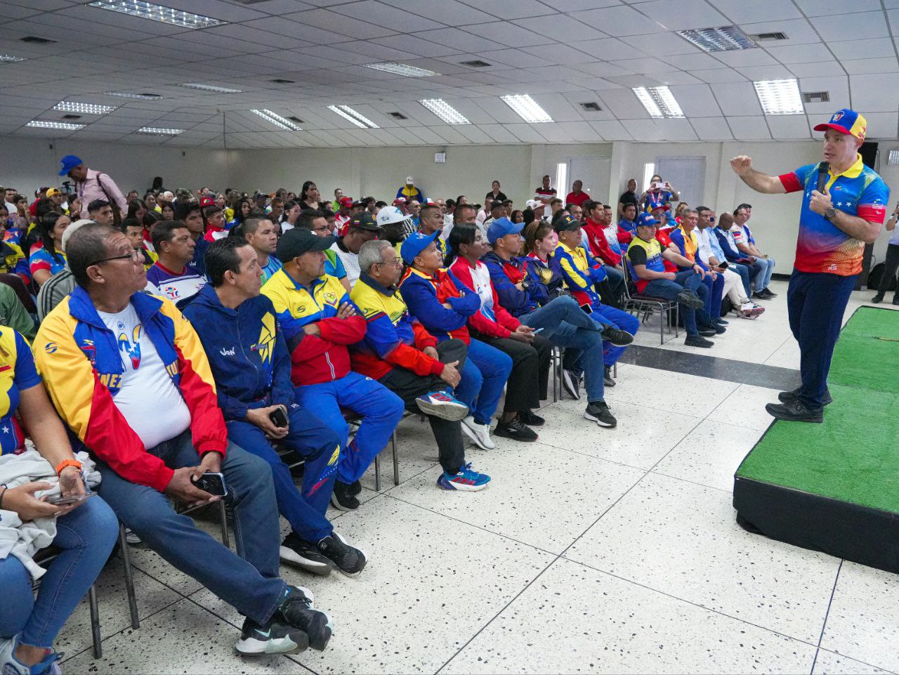 Capacitación deportiva en Yaracuy