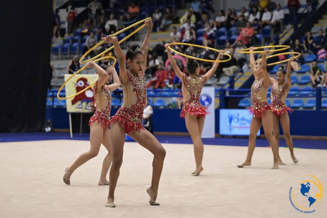 Juveniles venezolanas de gimnasia rítmica ganaron su pase a Asunción 2025