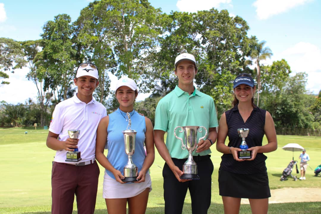 Alejandro Rivas e Ivanna Flores son los Campeones Nacionales Juveniles de Golf