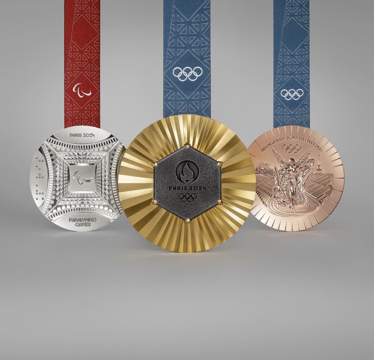 Fueron presentadas las medallas olímpicas y Paralímpicas de París 2024