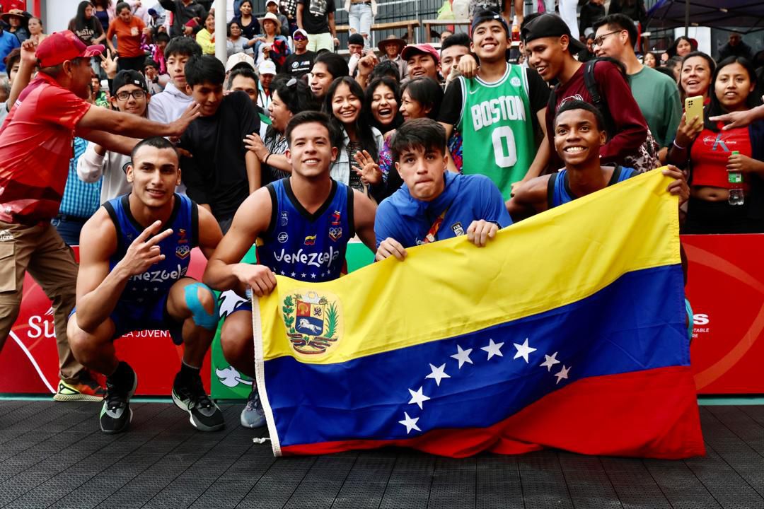 Venezuela se lleva el doble oro en el Baloncesto 3x3