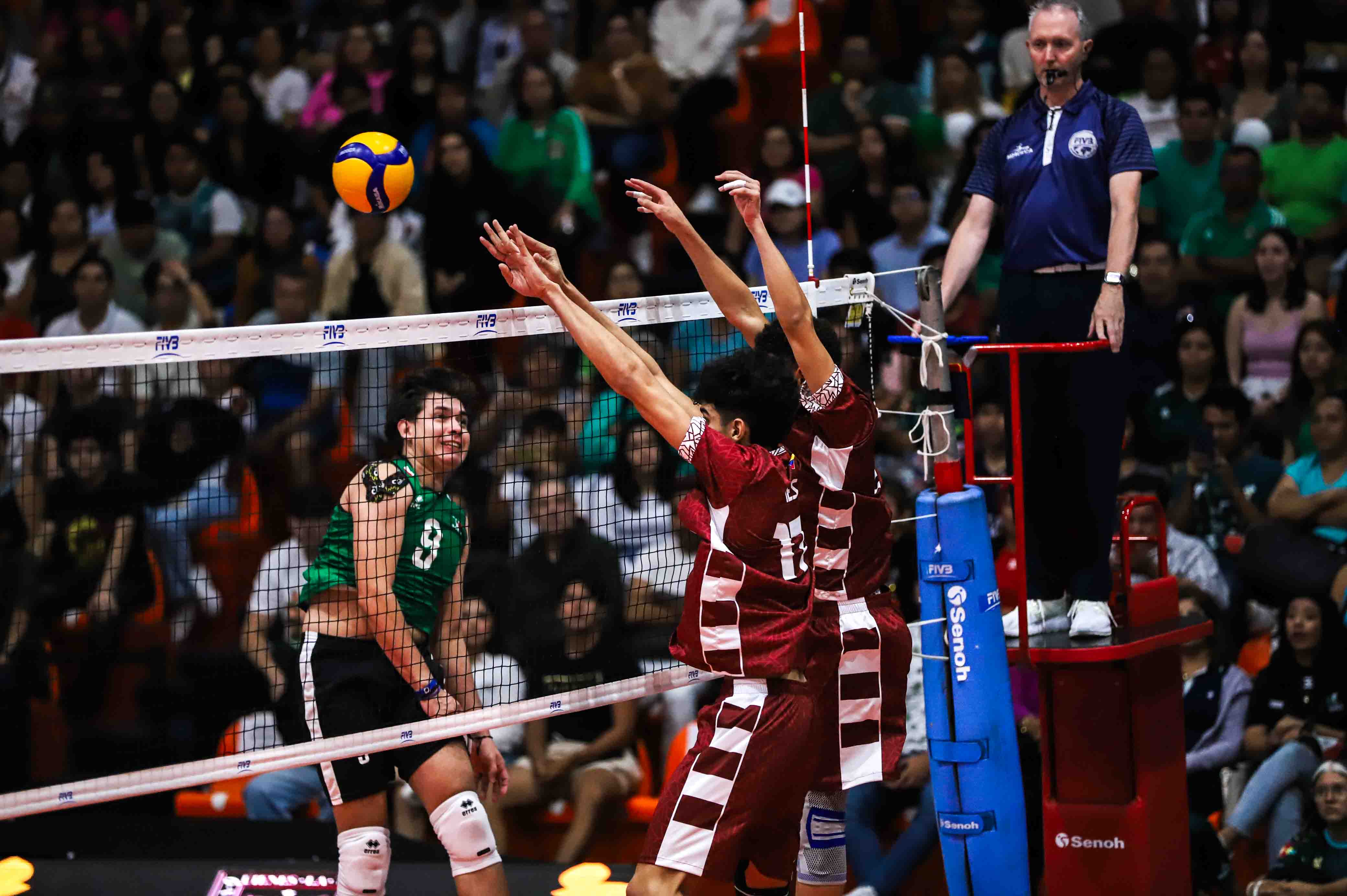 Voleibol lucha por el bronce en México