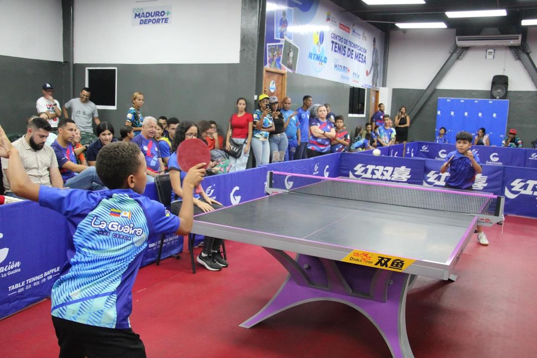 La Guaira acoge a la nueva generación del Tenis de Mesa