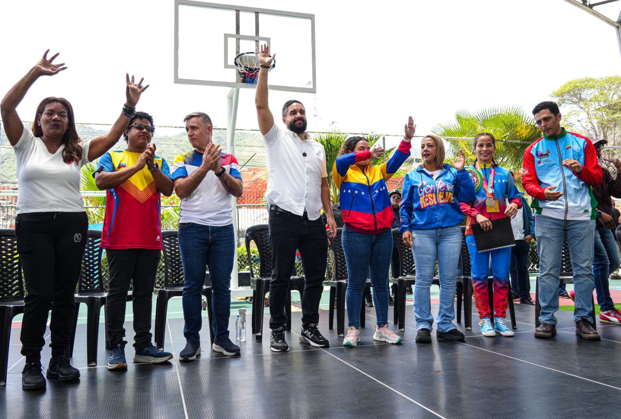 Sector deporte se engranó en Caracas