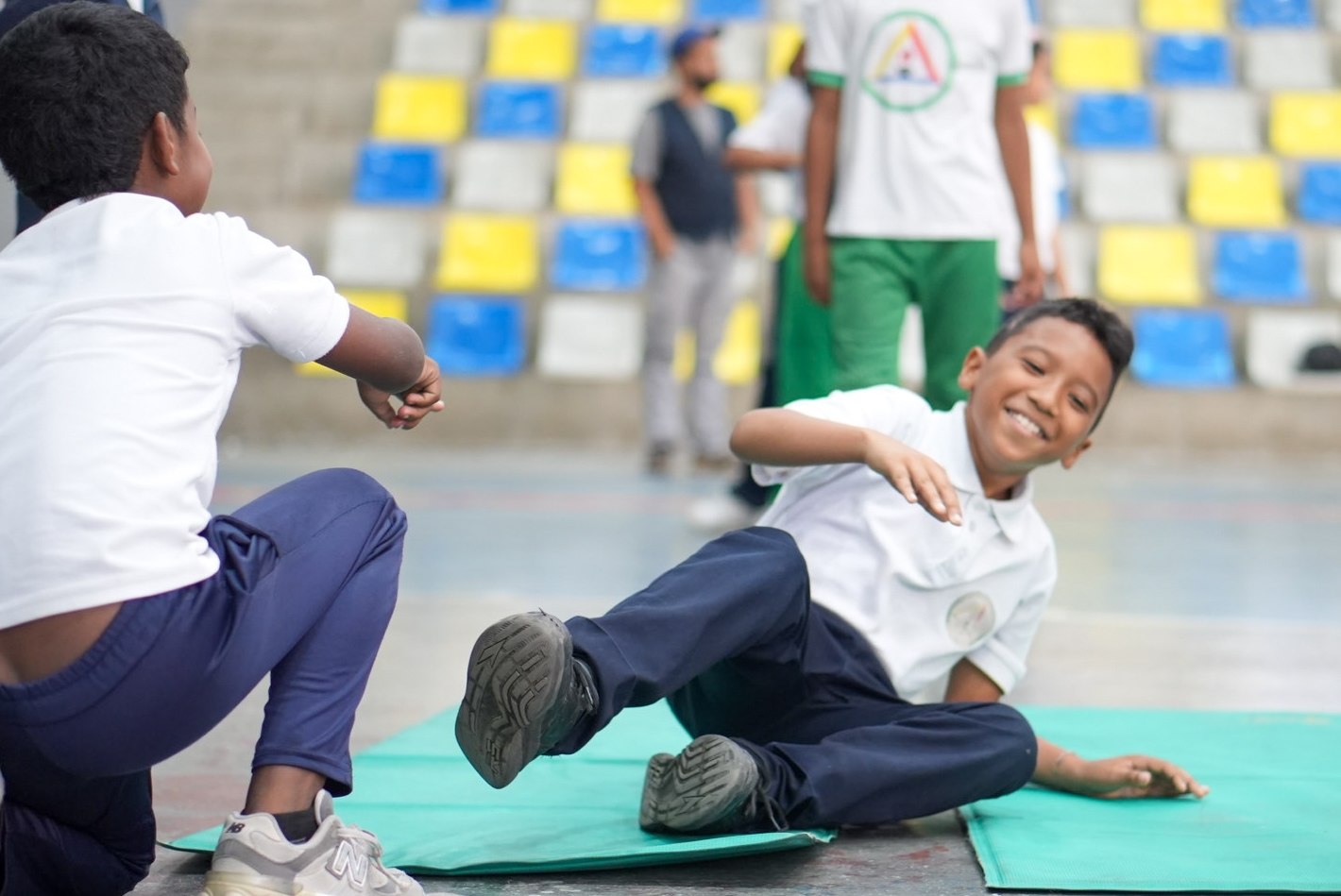 Festival de miniatletismo tomó el Benilde Ascanio