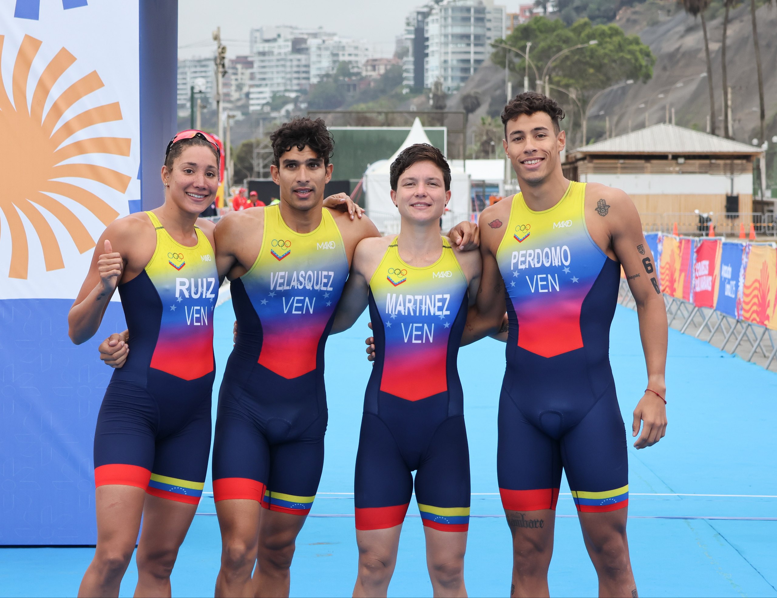 Triatlón agregó un podio en equipo mixto