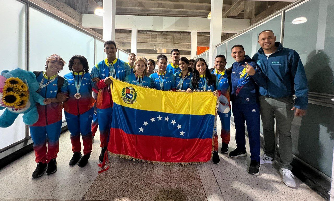 Campeones regresaron a Venezuela