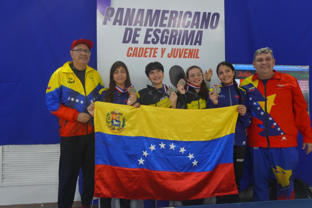Espada femenina venezolana conquistó medalla de bronce panamericana