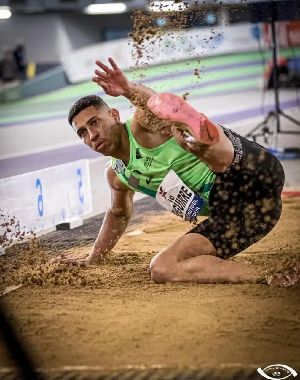 Gerson Izaguirre conquistó el bronce en competencia española