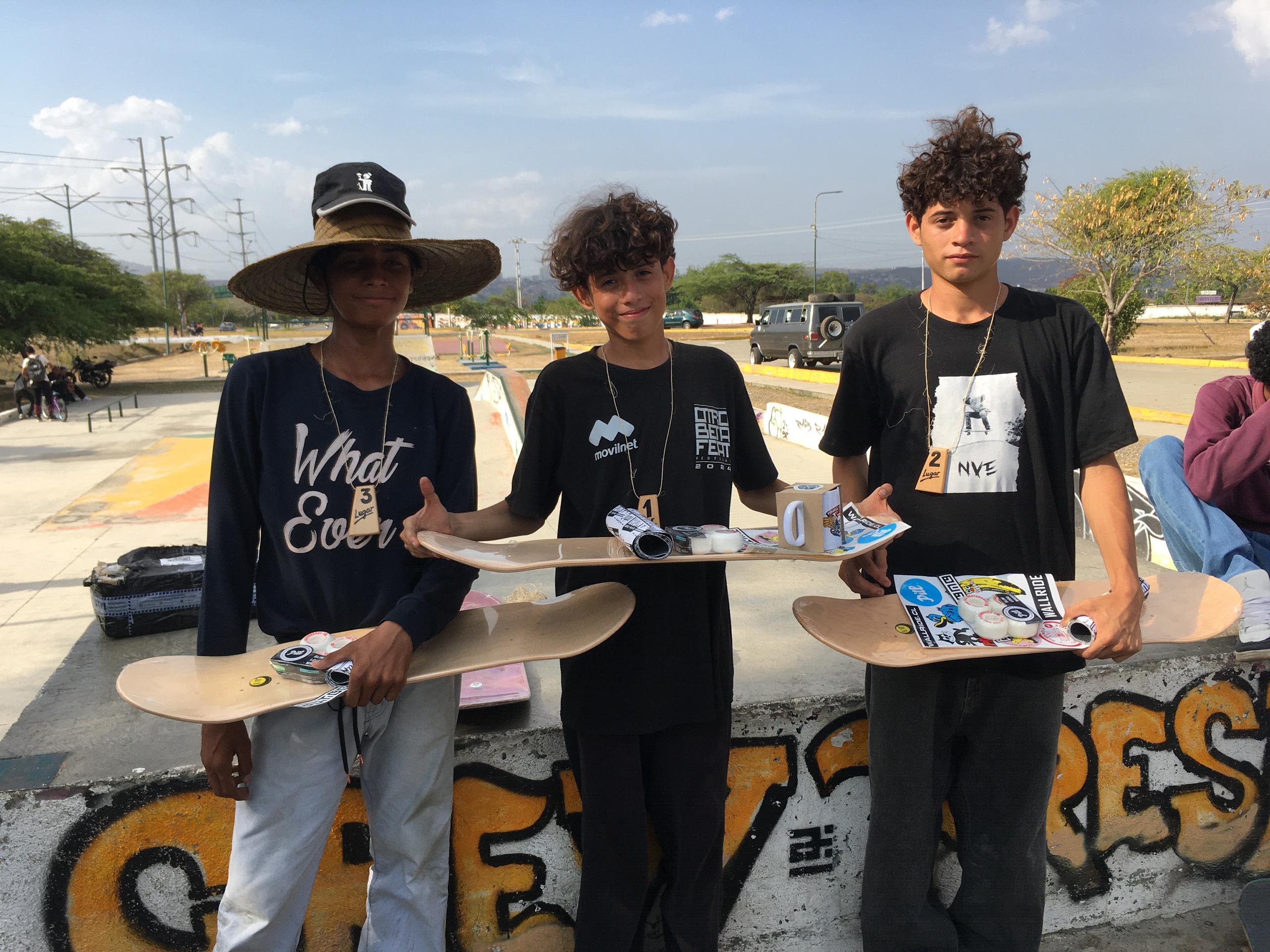 Enderson Tovar ganador del invitacional de Skate