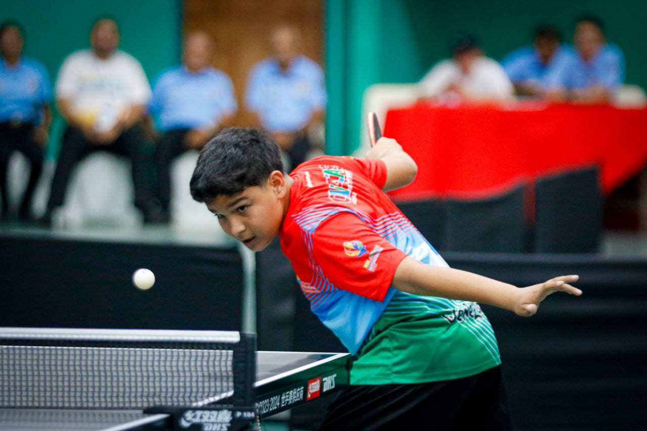 Tenis de mesa repartió medallas en Mérida