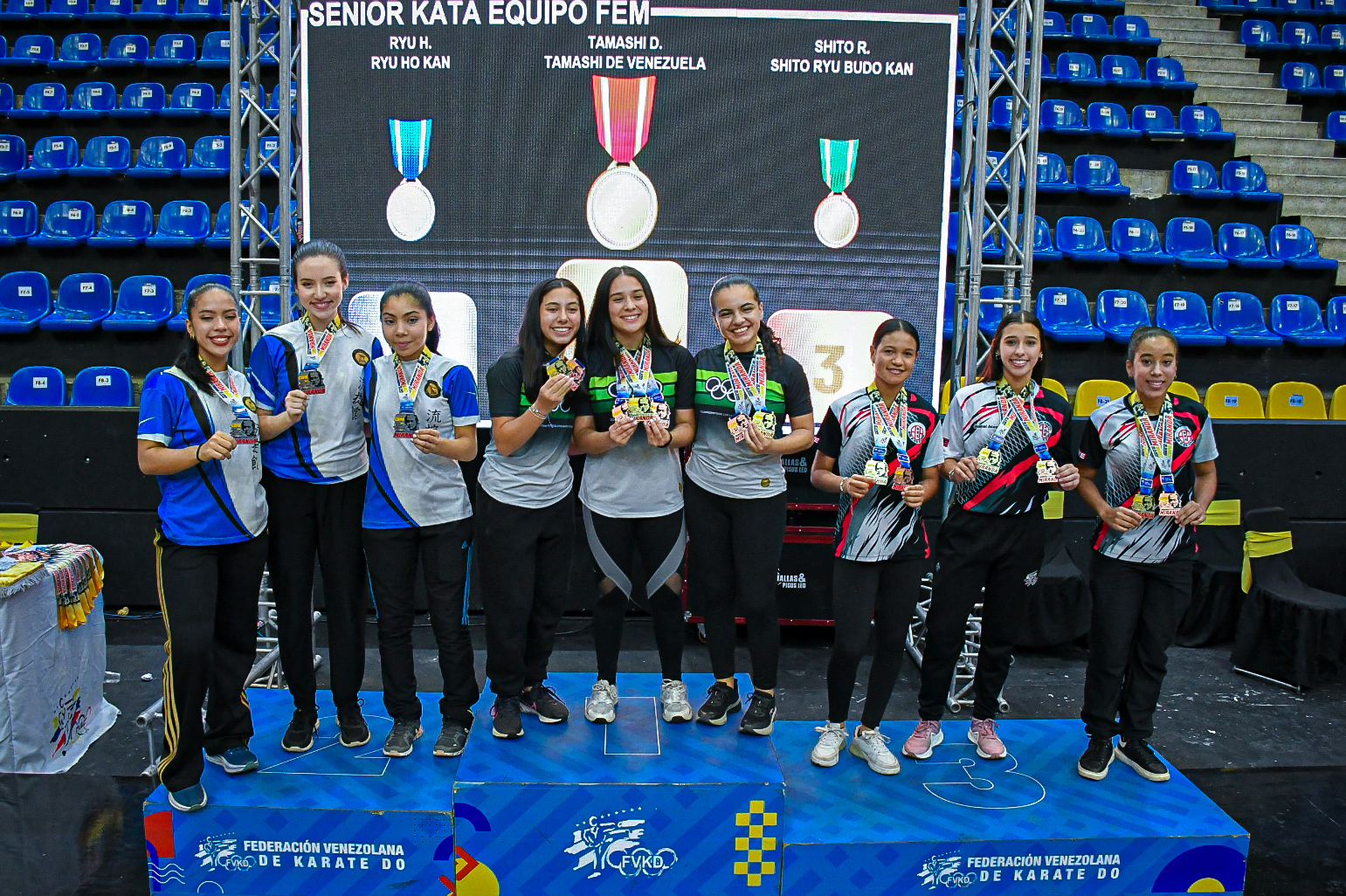 Copa Francisco de Miranda de Karate culminó con gran nivel