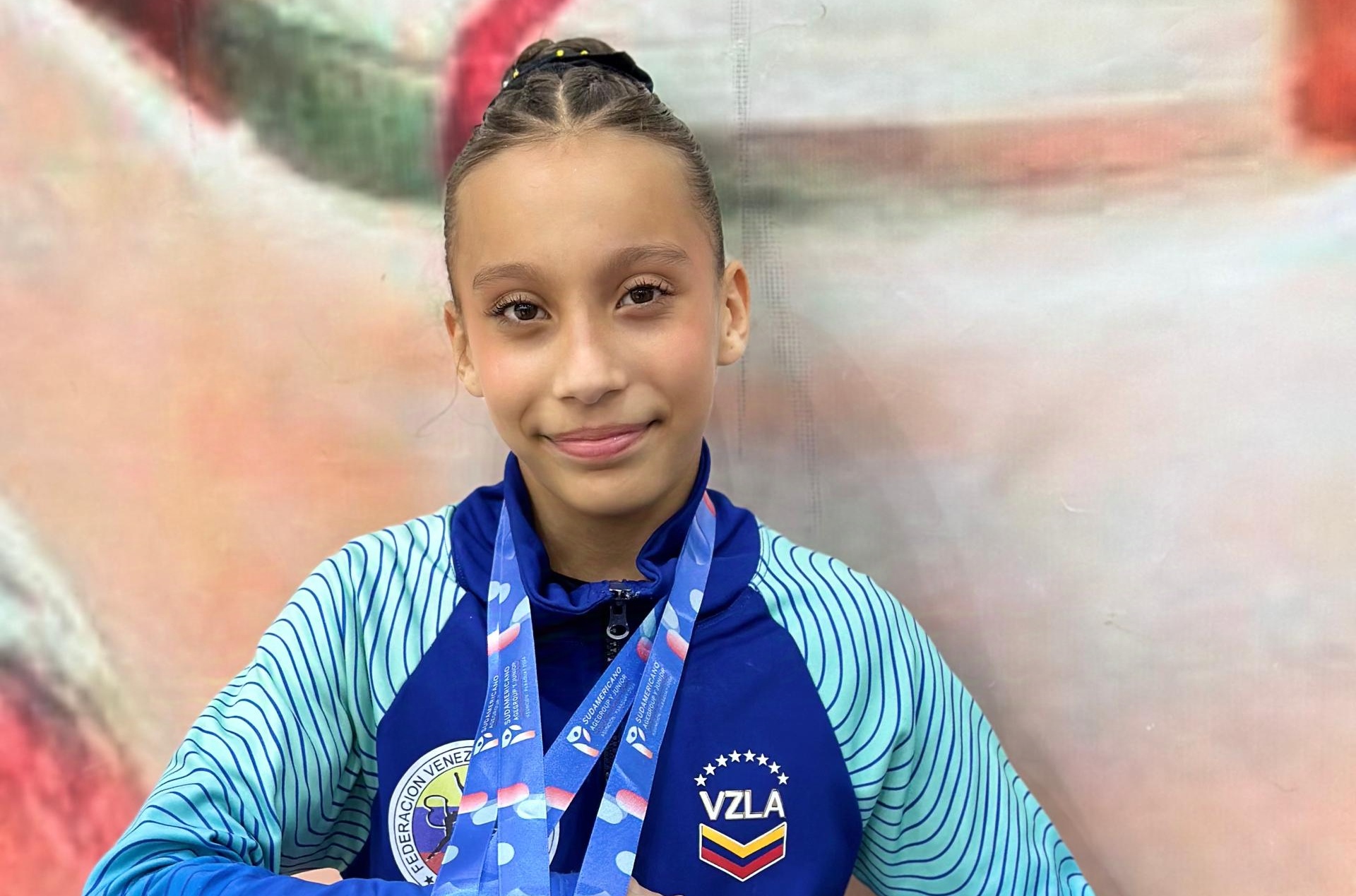 Mía García se cuelga plata en Suramericano de gimnasia