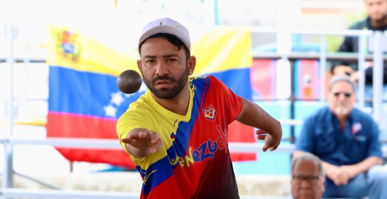 Venezuela se bañó de oro en la modalidad petanca de la bochas