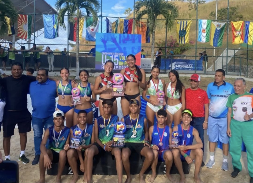 Apure conquista el Campeonato Nacional de Voleibol de Playa