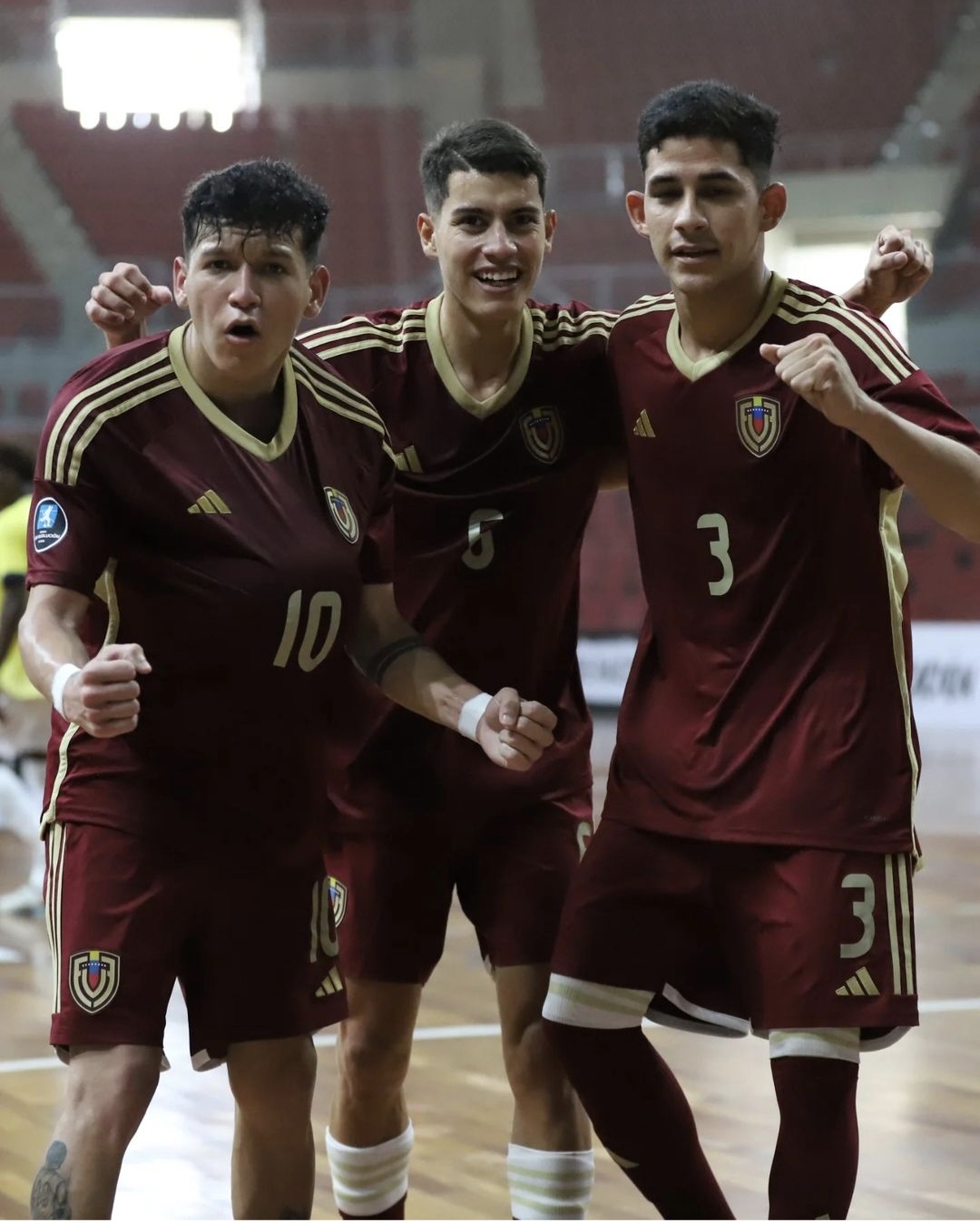 Doble victoria para la Vinotinto futsal