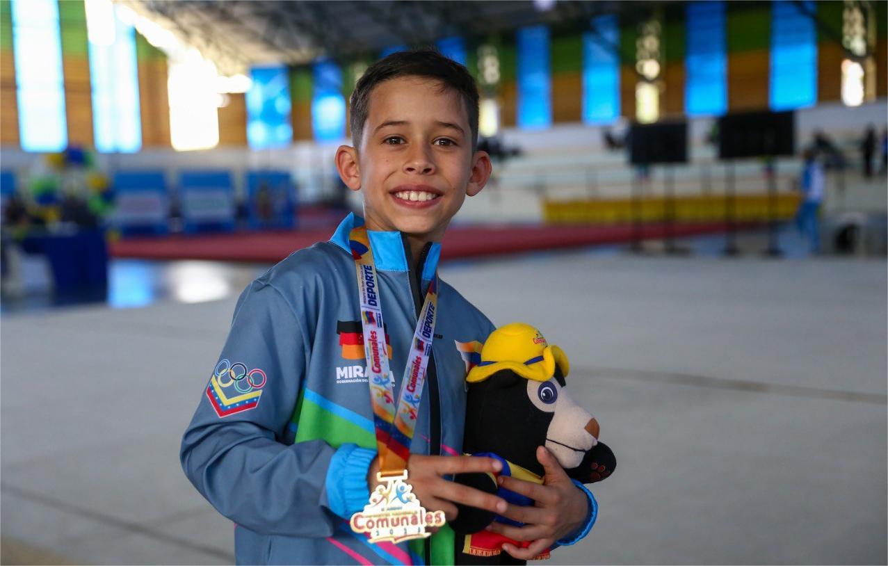Gimnasia artística tuvo sabor mirandino