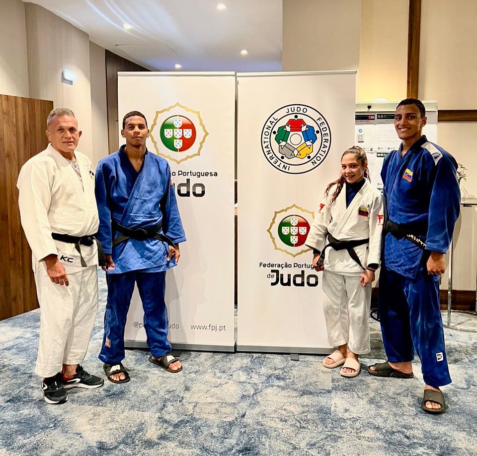Díaz, Perdomo y Patete se medirán en Mundial Junior de Judo en Portugal