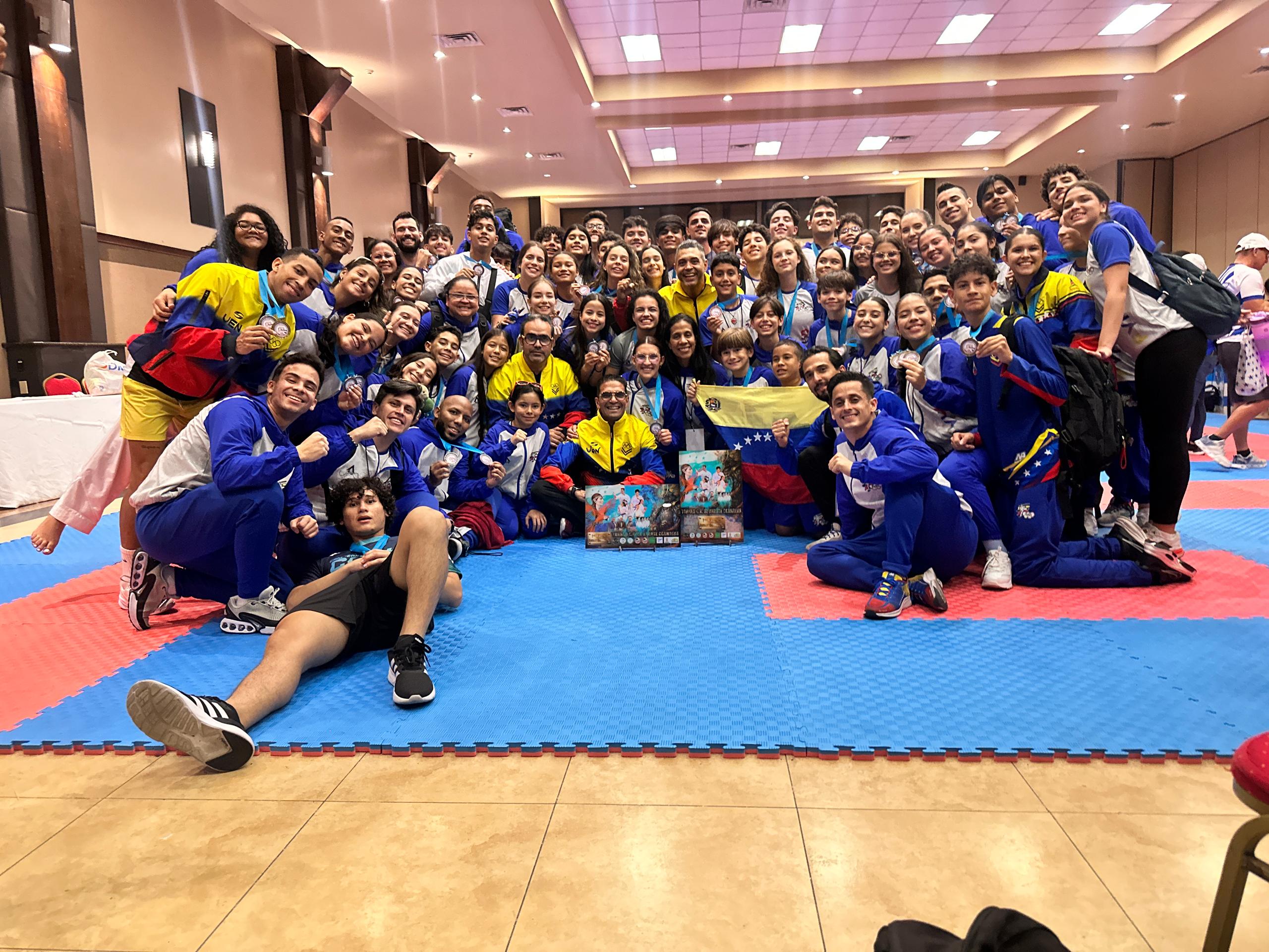 Venezuela se llevó el título del Campeonato Centroamericano de Karate 2025