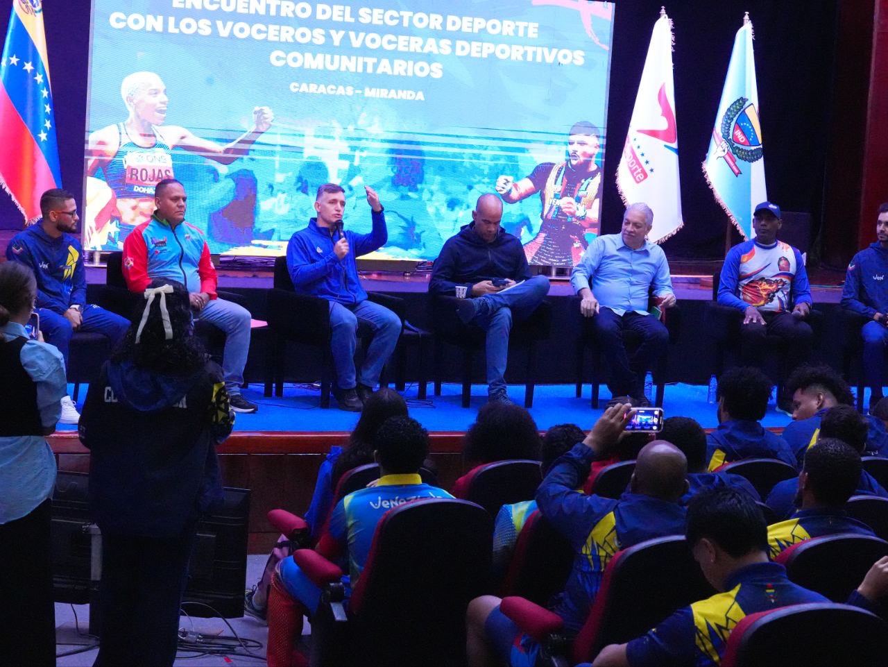 Voceros deportivos de Caracas y Miranda encauzados en el Plan de la Patria 