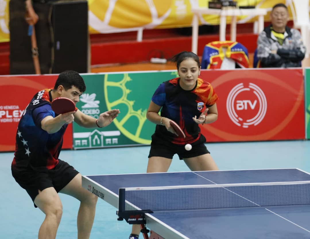 Venezuela suma la primera victoria en tenis de mesa ante Colombia