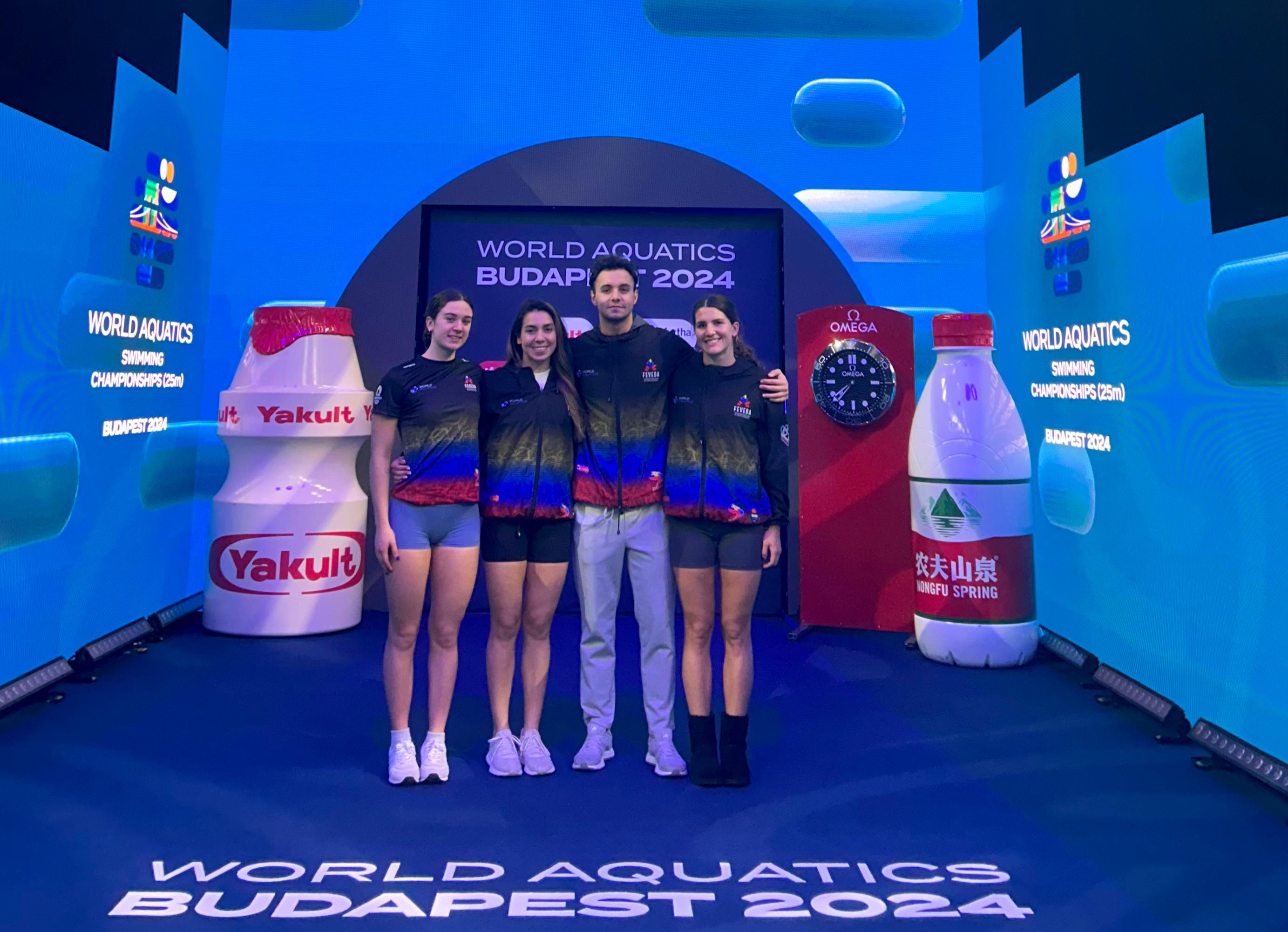 NATACIÓN VENEZOLANA PRESENTE EN EL MUNDIAL DE BUDAPEST
