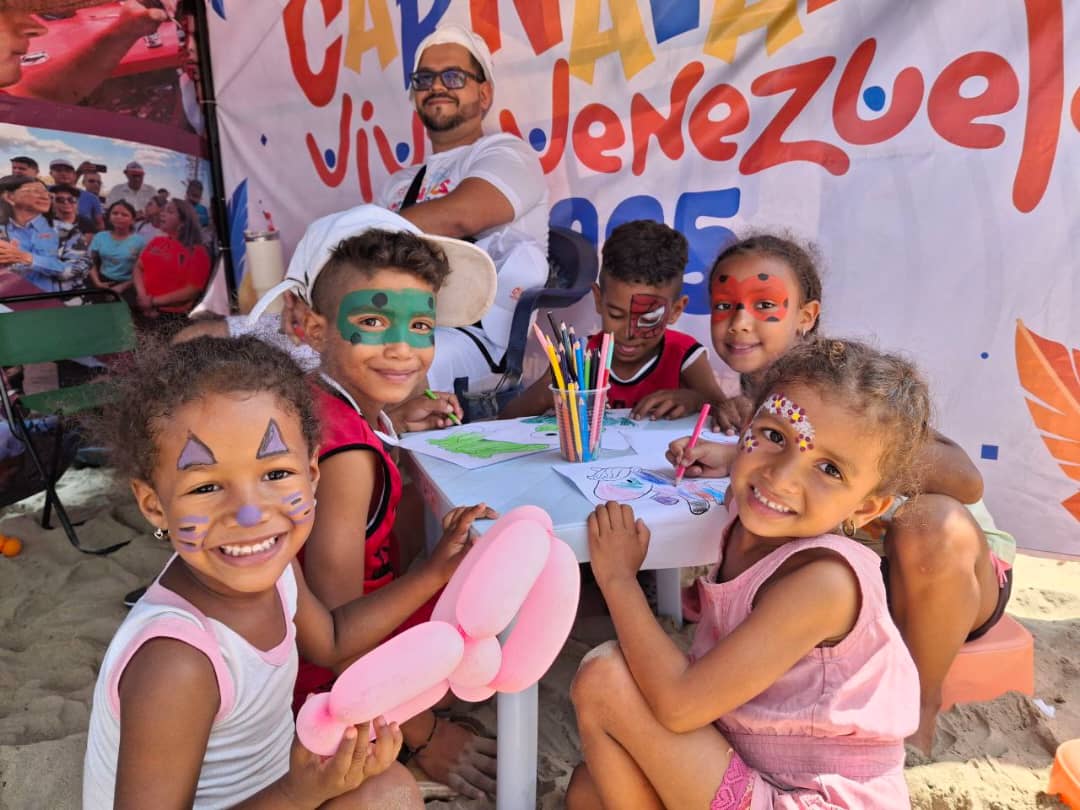 Ocumare de la Costa se viste de fiesta con el Carnaval 2025