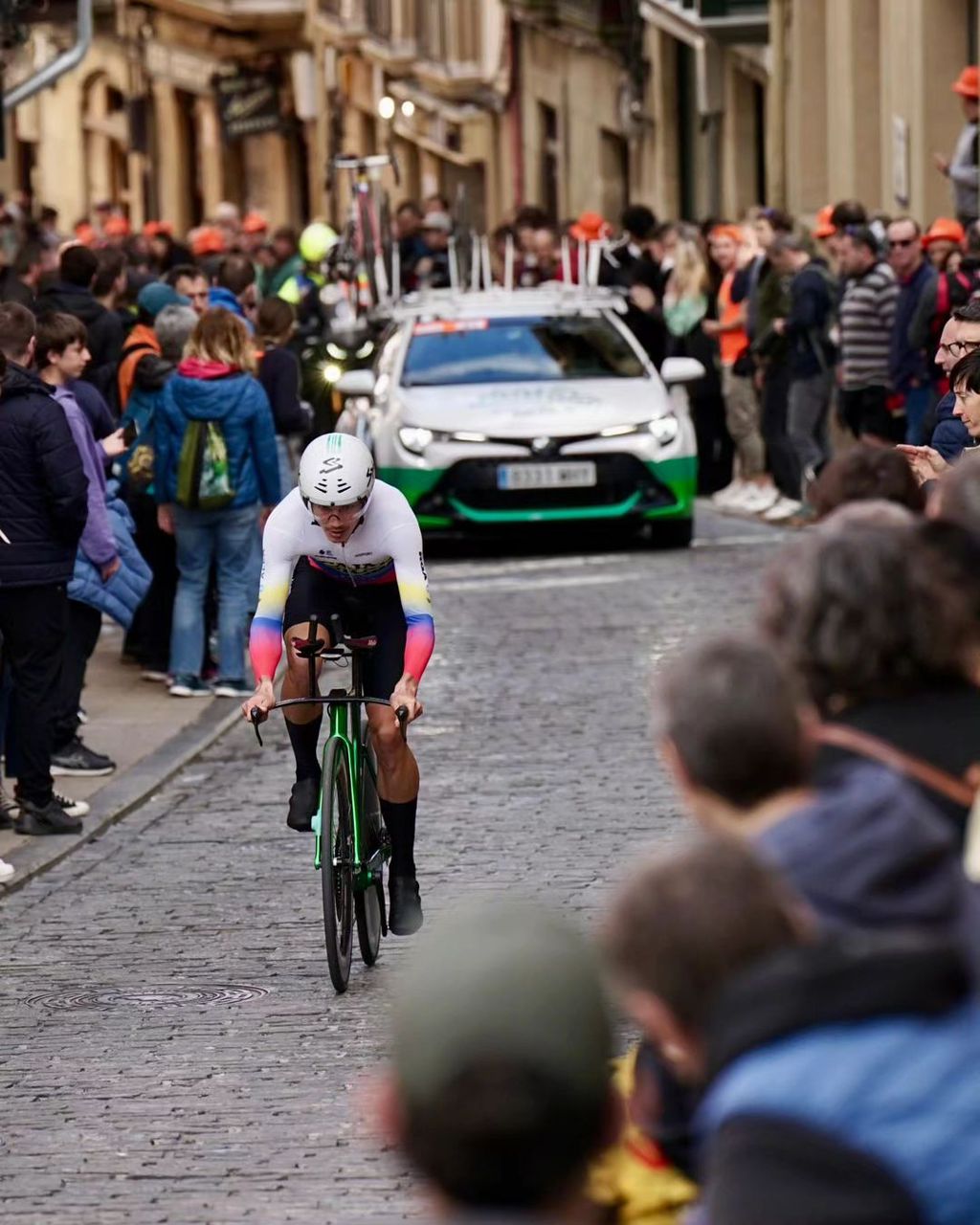 Aular: tercer mejor sudamericano en el primer día de Itzulia Basque Country