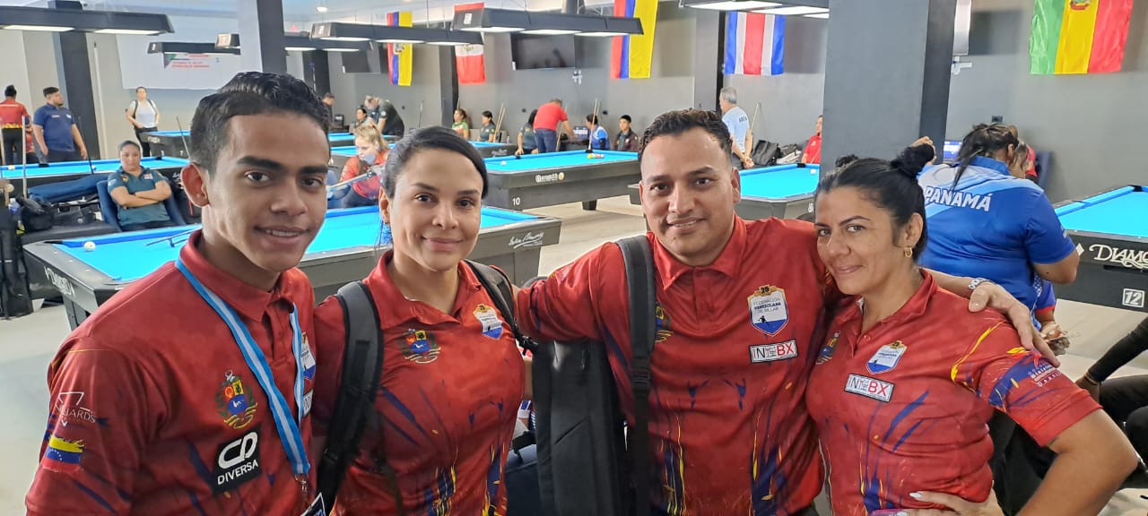 Venezuela brilla en Panamericano Bola 8
