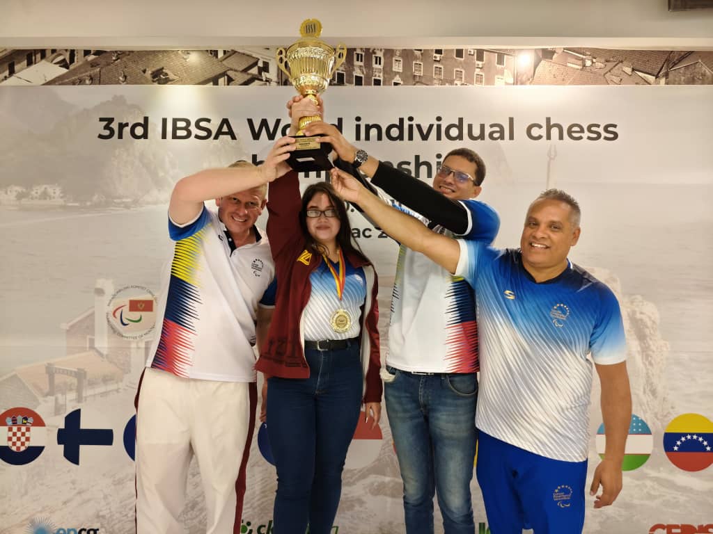 Bárbara Palacios brilló en Mundial de Ajedrez