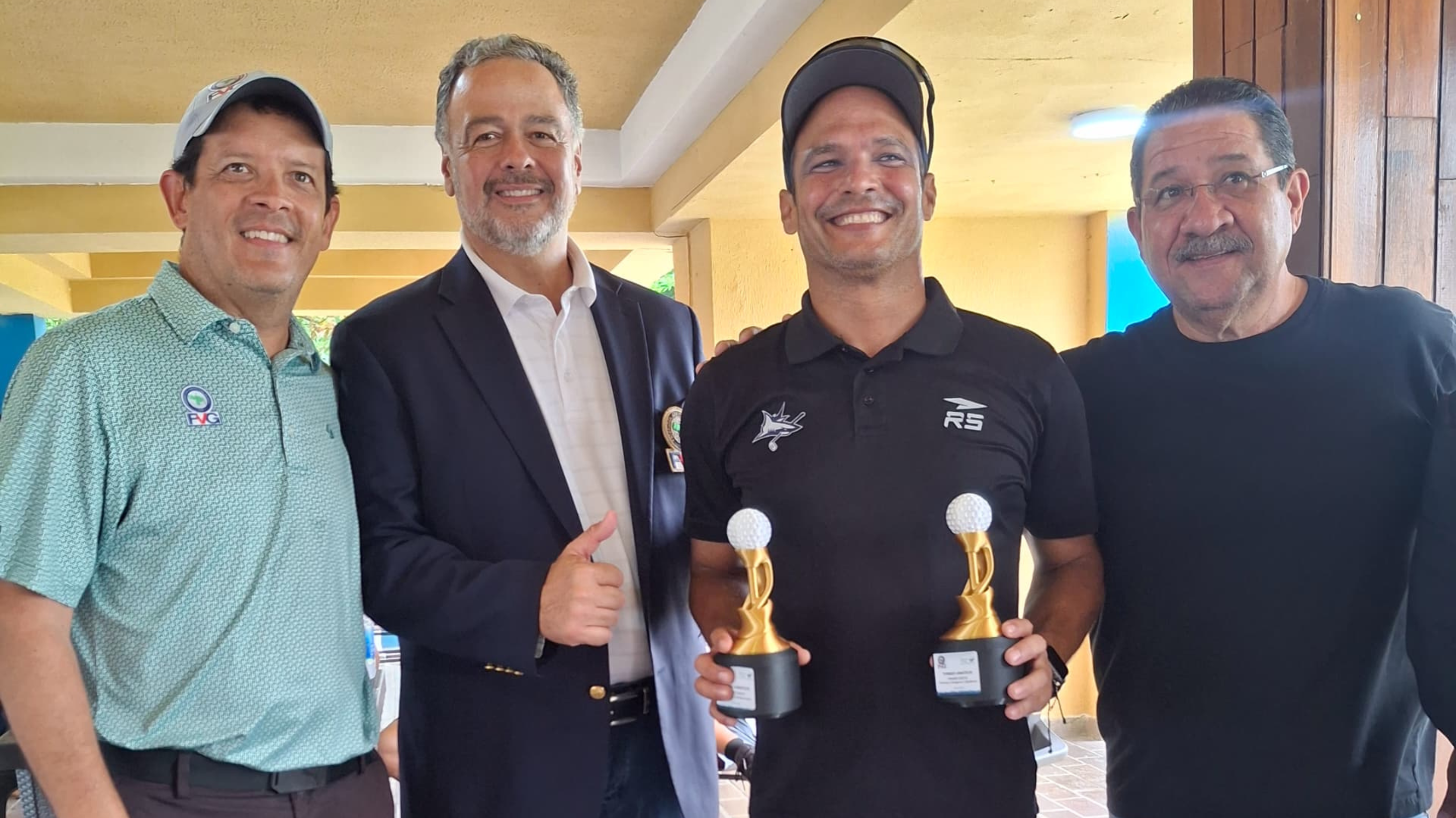 Rafael Barrios duplicó en el golf