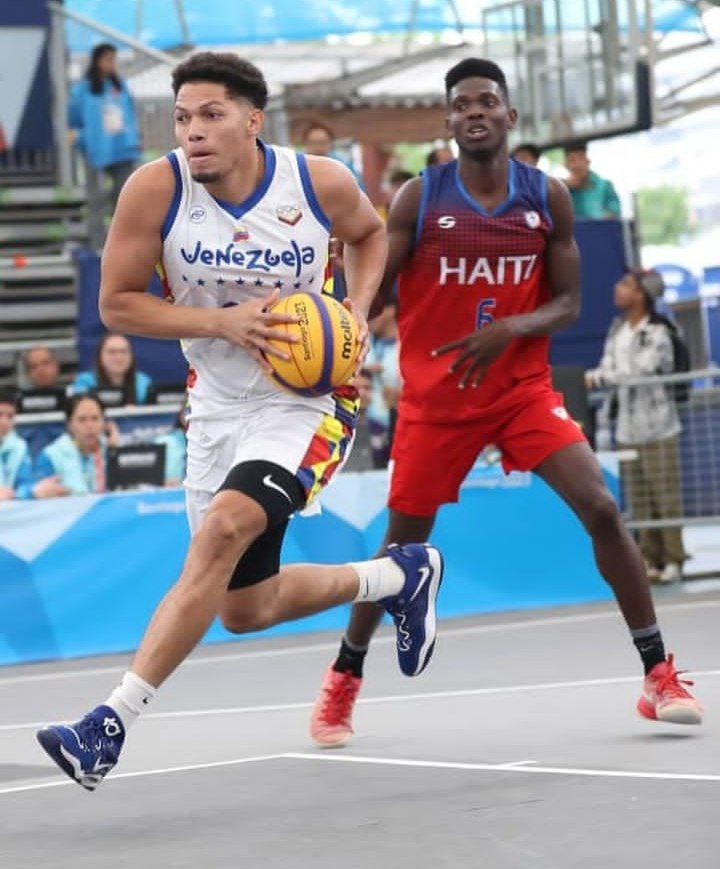 Los chamos del 3x3 masculino se llevan la primera victoria