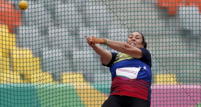 Rosa Rodríguez ganó en el martillo del Iberoamericano de Atletismo 2024