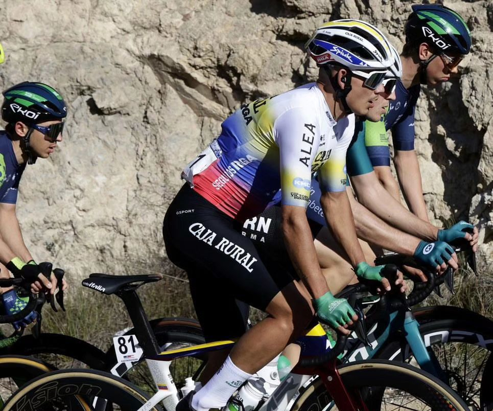 Aular participa desde hoy en el Tour de Eslovenia 2024