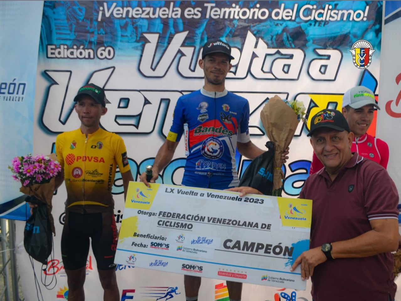 Pedro Sequera ganó la segunda etapa de la Vuelta a Venezuela 2023