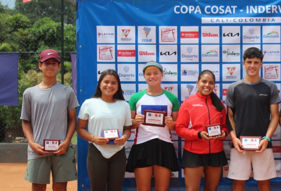 El tenista Andrés Sánchez resaltó en el Cosat Grado 1 de Cali