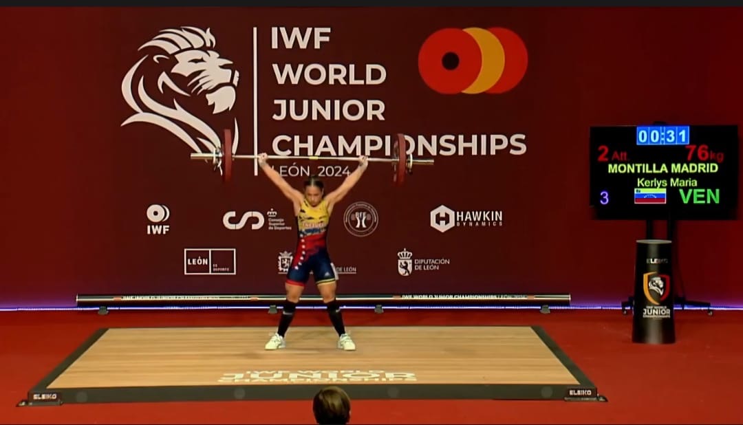 Venezuela consigue bronce en el Mundial de halterofilia