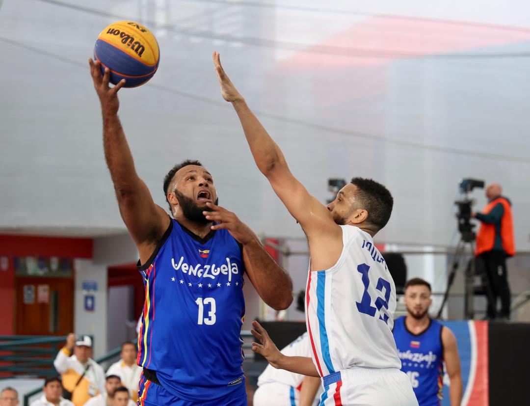 Venezuela arrancó con buen pie en el baloncesto 3x3 de Ayacucho 2024