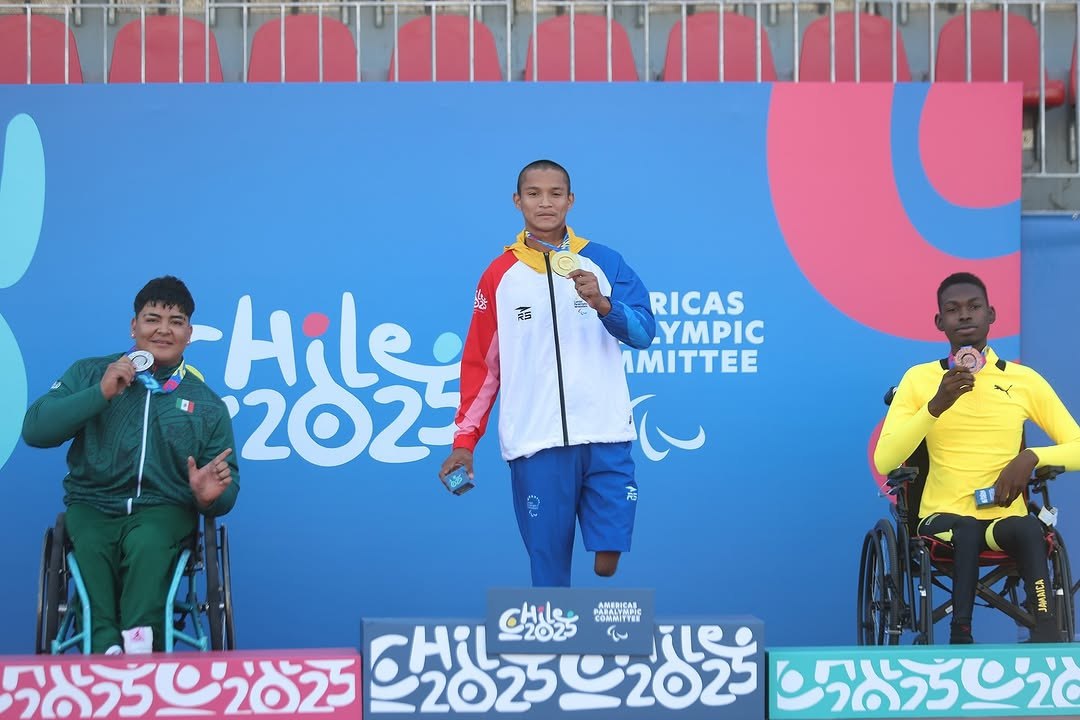 Paratletismo sumó tres de oro en Santiago
