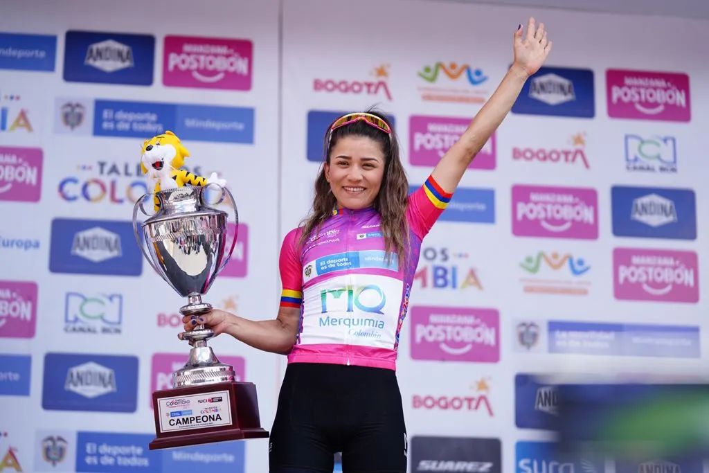 Lilibeth Chacón tricampeona de la Vuelta a Colombia Femenina
