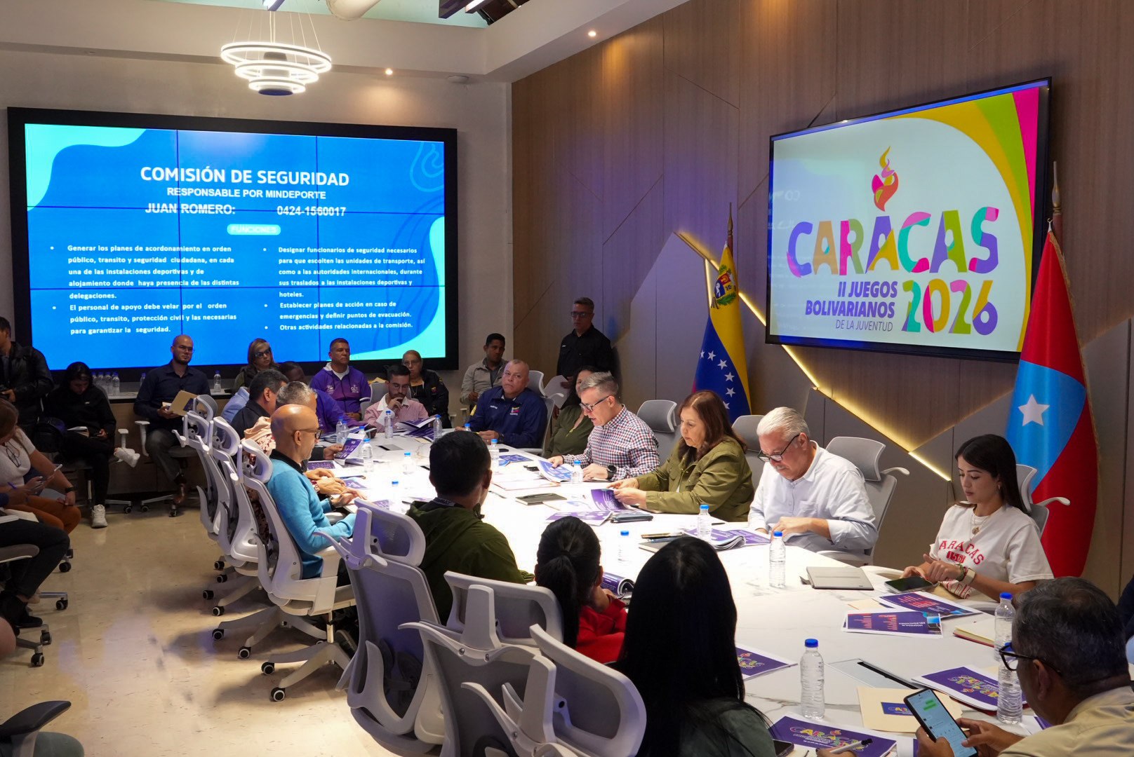 Presentan hoja de ruta para Bolivarianos