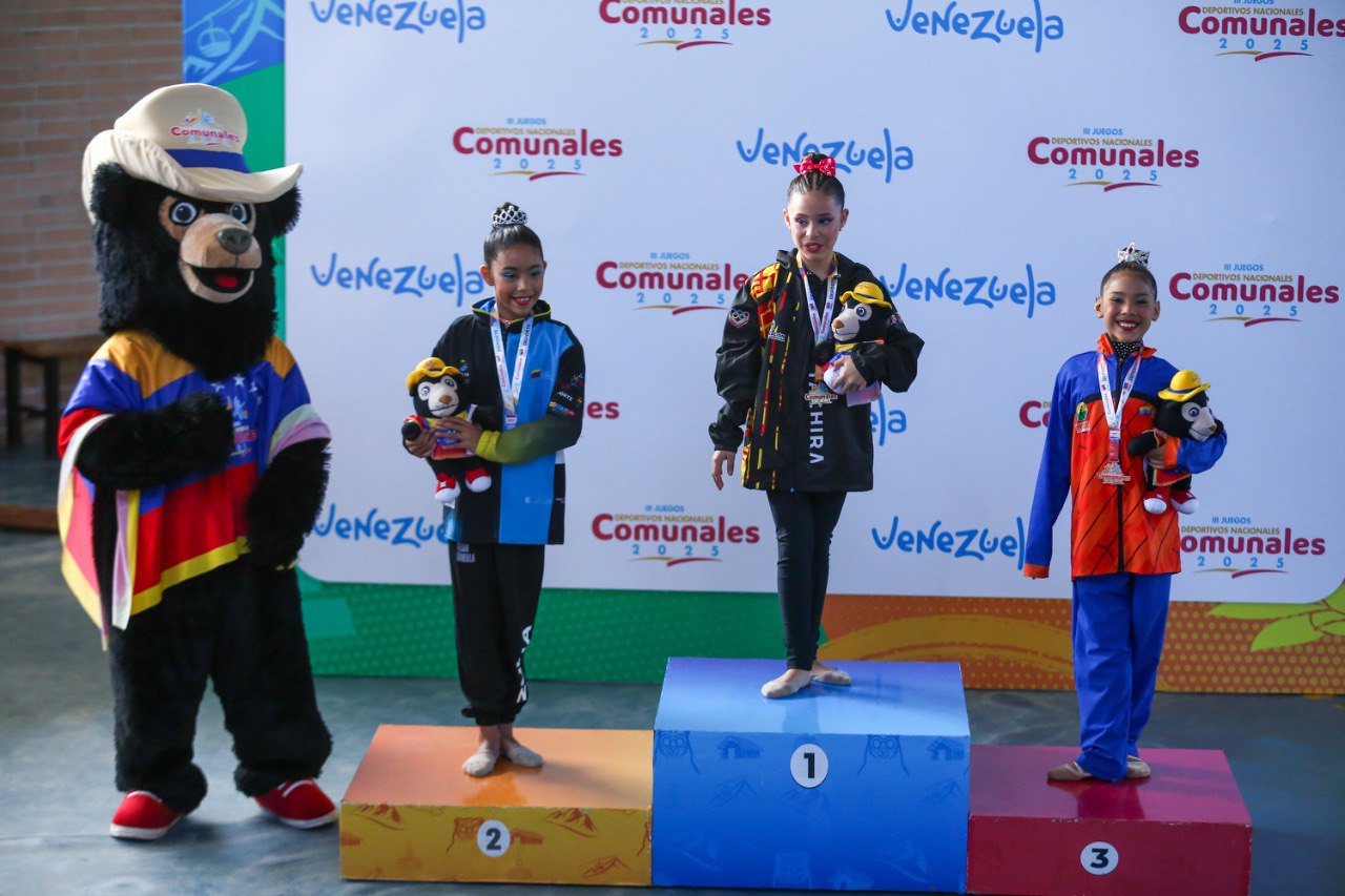 Táchira se coronó en la gimnasia rítmica