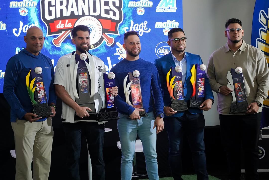 Jugadores más valiosos de la temporada 2024-25 de la LVBP son galardonados