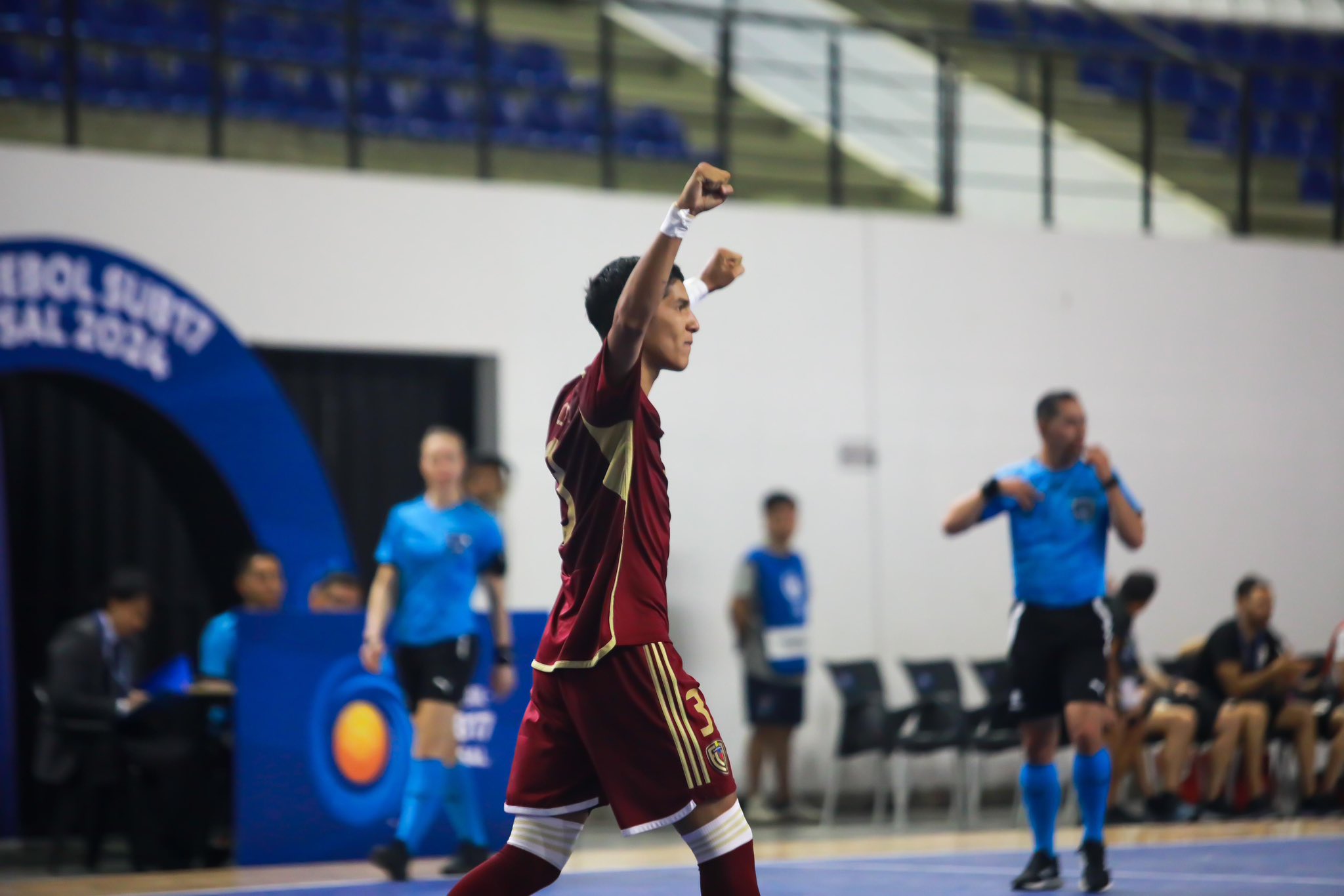 La Vinotinto de futsal sub 17 entre los 4 mejores del continente