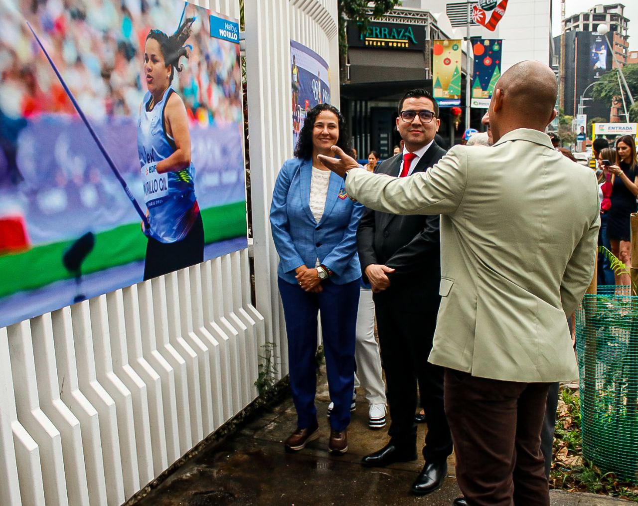 Inaugurada la exposición “Venezuela en los Juegos de París 2024”